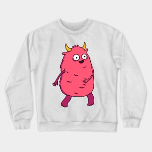 cute  monster Crewneck Sweatshirt